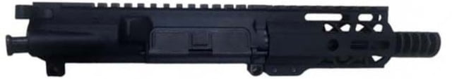 OpticsPlanet Exclusive Moriarti AR-9 Upper Receiver Assembly 9mm Luger 4.5in M-LOK 1-10 Twist Diamond Cut Free-Float Handguard Multiport Muzzle Brake - Moriarti