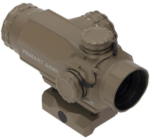 OpticsPlanet Exclusive Primary Arms SLx Compact 1x20 Prism Scope with ACSS Cyclops Reticle FDE PAC1X-ACSS-CYCLOPS-FDE - Primary Arms