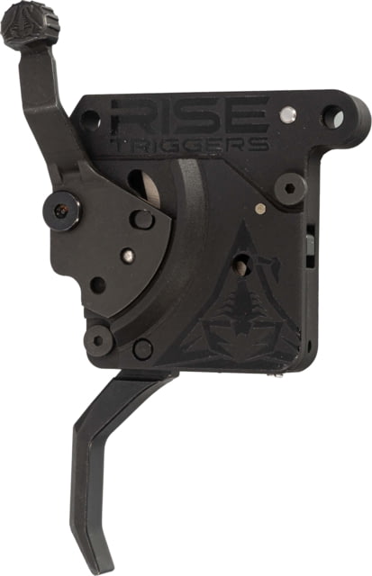 OpticsPlanet Exclusive Rise Armament OPMOD Reliant Hex-C Action Drop-in Rifle Trigger Remington 700 Curved 2-5lb Black/Black - Opmod