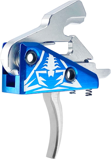 OpticsPlanet Exclusive RISE Armament RA-240 Gen 2 Enhanced Rifle Trigger Silver - Rise Armament