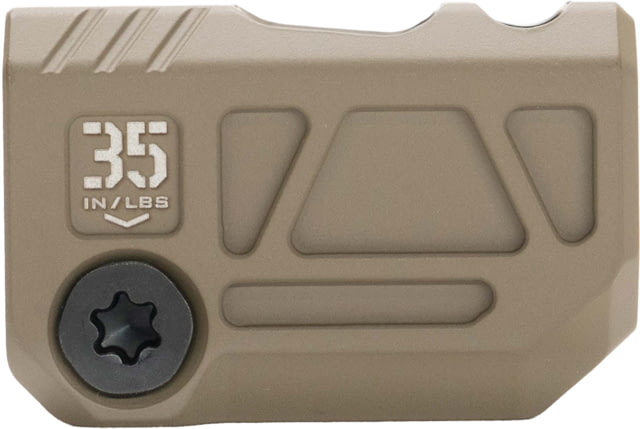 OpticsPlanet Exclusive Strike Industries Micro QUAD V Threaded 9mm Compensator 1/2x28 Cerakote Flat Dark Earth - Strike Industries