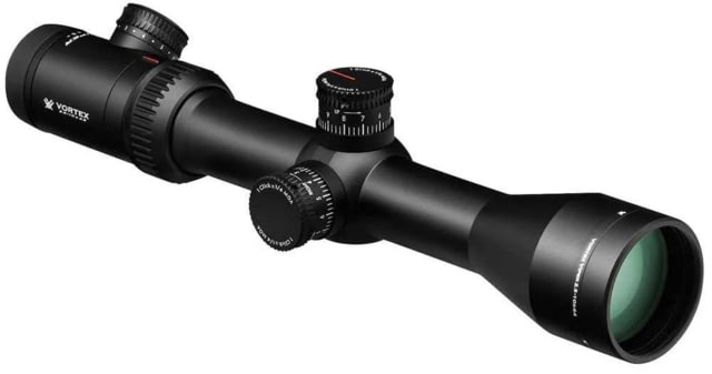 OpticsPlanet Exclusive Vortex Viper PST 2.5-10x44 Rifle Scope, 30mm Tube, Second Focal Plane, EBR1-MOA Reticle, Matte, Black, PST-210S1-A