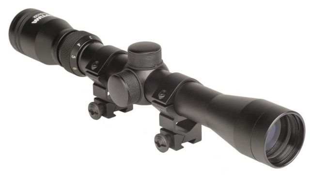 Optima Rifle Scope 3-9x32mm 1 inch Tube Duplex Reticle Black Medium - Optima