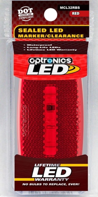 Optronics Led Marker/Clearance Light Base Black - Optronics