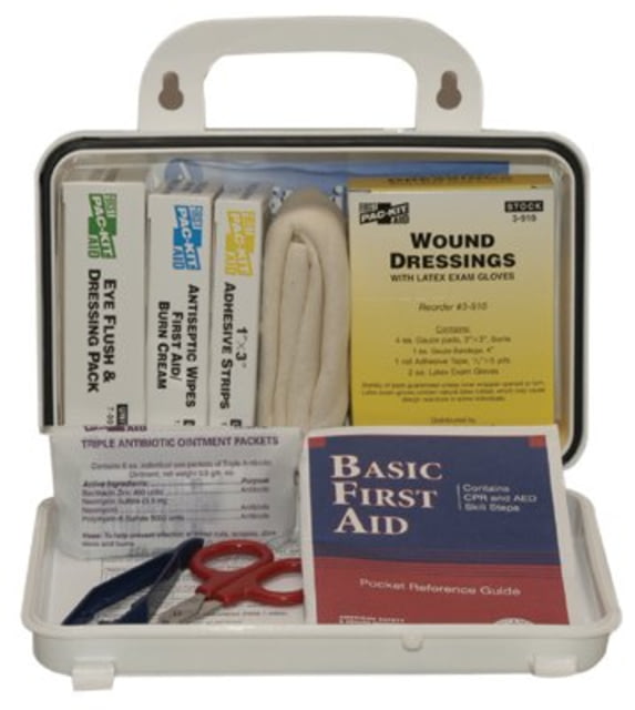 Pac-Kit 10 Person Plastic First-aid Ki Unit PK - Pac-Kit