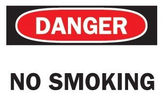 Brady Fire Extinguisher Sign sticke  Unit EA
