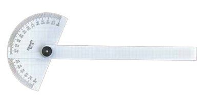 L.S. Starrett C19 Steel Protractor 0-180 6 Unit EA
