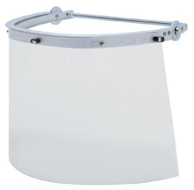 Crews Faceshield 8x15-1/2 Regpolycar  Unit EA