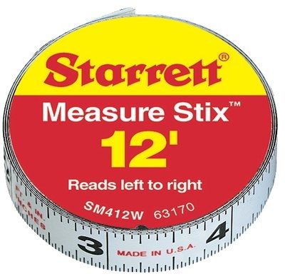 L.S. Starrett Sm66me 3/4inx6ft Measure S Unit EA