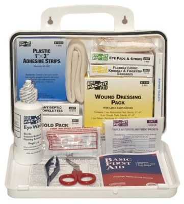 Pac-Kit Weatherproof Plastic 25person  Unit PK - Pac-Kit