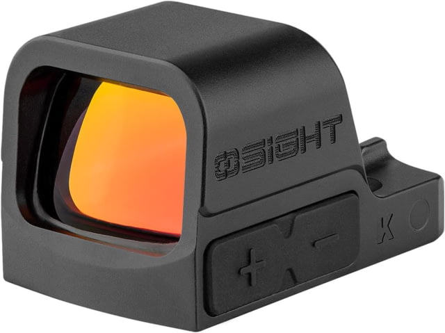 Osight K Handgun Sight RMSc Footprint Matte Finish Black 6 MOA Red Dot Side Load CR1620 Battery