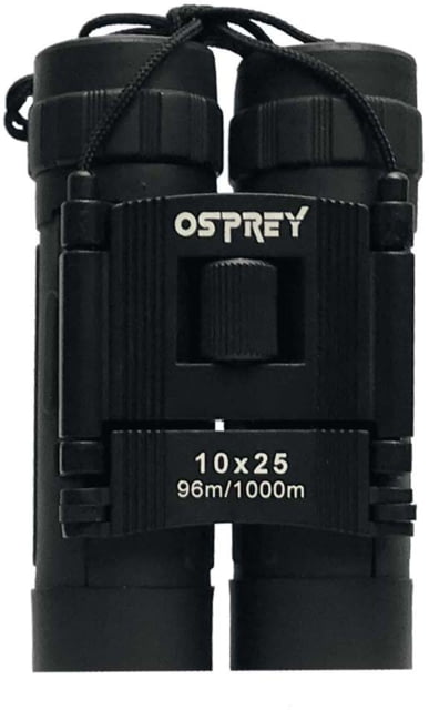 Osprey Global 10x25 BAK-4 Prism Binocular Black 10x25 Black Binocular - Osprey Global