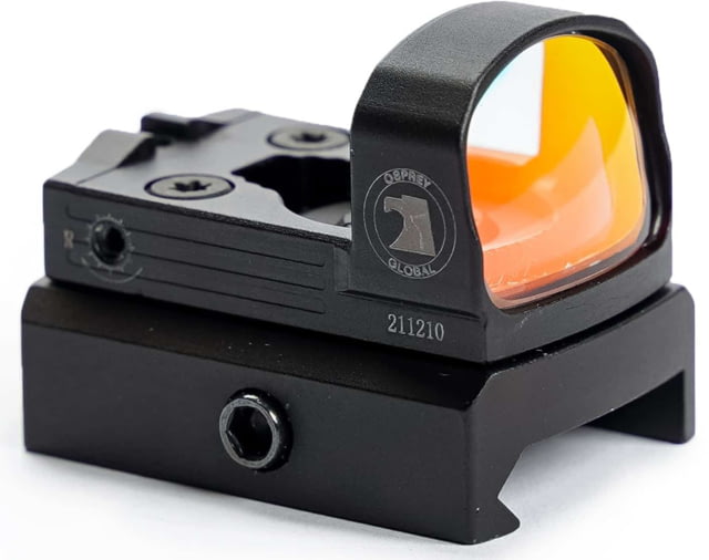 Osprey Global 22x16mm for Compact Mini Reflex Sight Red Dot Reticle Black - Osprey Global
