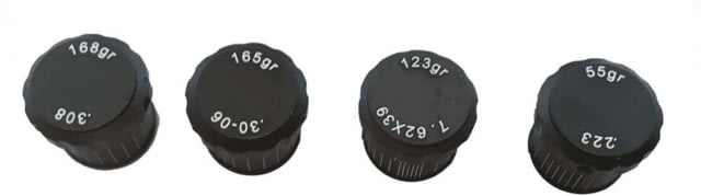 Osprey Global BDC Elevation Turrets For Tactical Riflescopes 308 165 Grain Black - Osprey Global