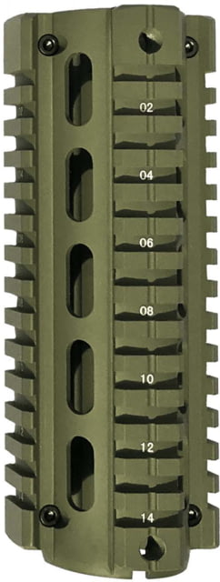 Osprey Global Carbine Length Quad Rail Od Green - Osprey Global
