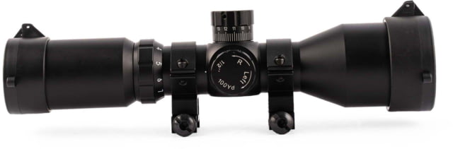Osprey Global Compact 3-9x42 Illuminated Rifle Scope 30mm Tube MilDot Reticle Black - Osprey Global
