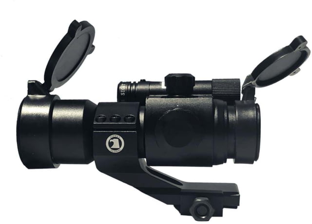 Osprey Global Fiber Optic 1x30mm Red Dot Sight w/ Green Laser Black - Osprey Global