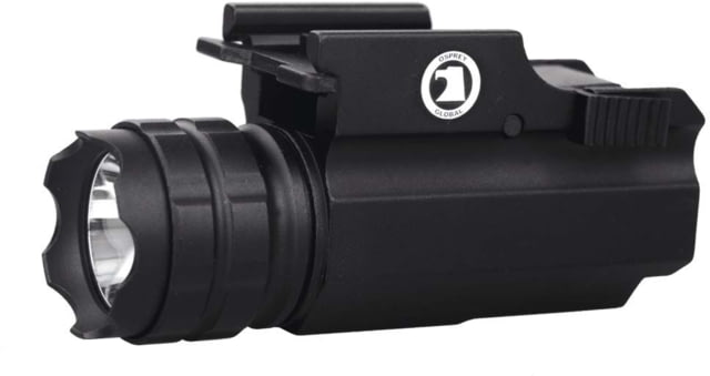 Osprey Global LED Tactical Pistol Flashlight CR123A 230 Lumens Black - Osprey Global