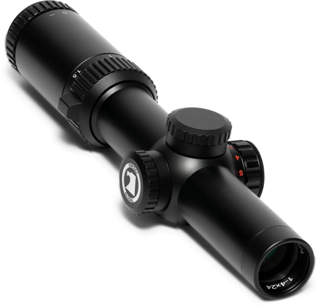 Osprey Global 1-4x24mm LPVO 30mm Tube Rifle Scope MilDot Reticle Black - Osprey Global