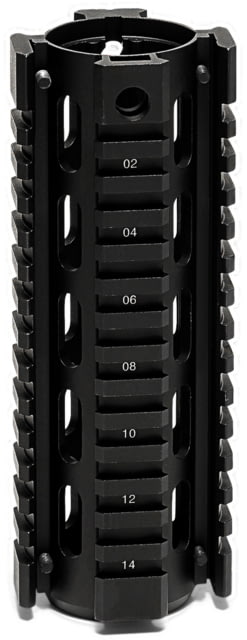 Osprey Global AR-15 M4 M16 Carbine Length Quad Rail AK Handguard 7in Black