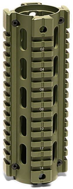 Osprey Global AR-15 M4 M16 Carbine Length Quad Rail AK Handguard 7in Od Green - Osprey Global