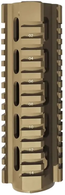 Osprey Global AR-15 M4 M16 Carbine Length Quad Rail AK Handguard 7in Tan - Osprey Global