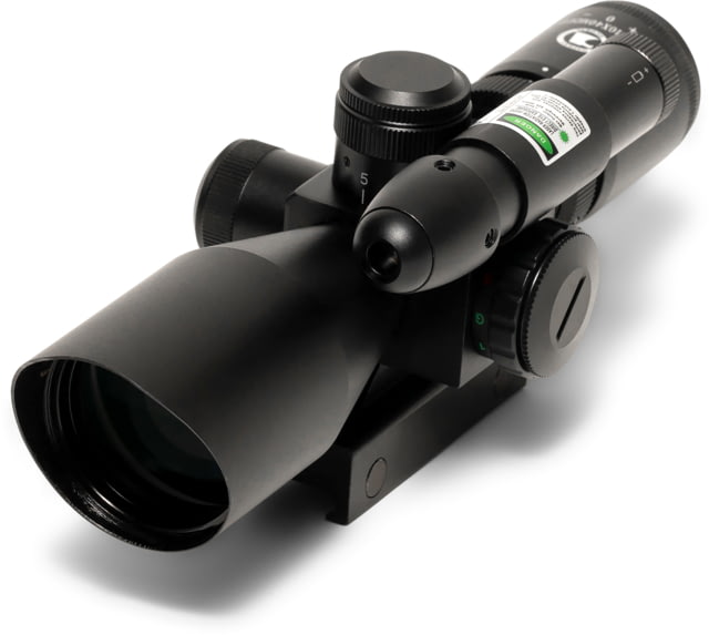 Osprey Global Standard  LPVO 1in Tube Rifle Scope Second Focal Plane MilDot Reticle Black - Osprey Global