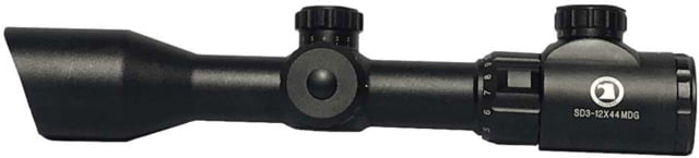 Osprey Global Standard 3-12X44 Rifle Scope 30mm Tube MilDot Reticle Black - Osprey Global
