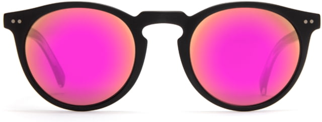 OTIS Omar Sunglasses Satin Black Clear/Flash Mirror Pink 50-23-140 - Otis Technology