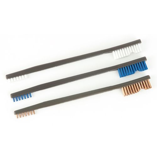 Otis Technology AP Brushes - 9 Pack Male 8-32 Thread Black/Blue/Bronze - Otis Technology