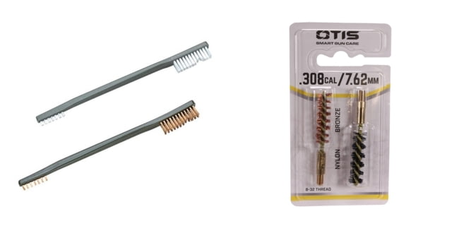US Otis Technology .50Cal Bore Brush - 2 Pack, Dual Color, FG-350-NB Tech Data