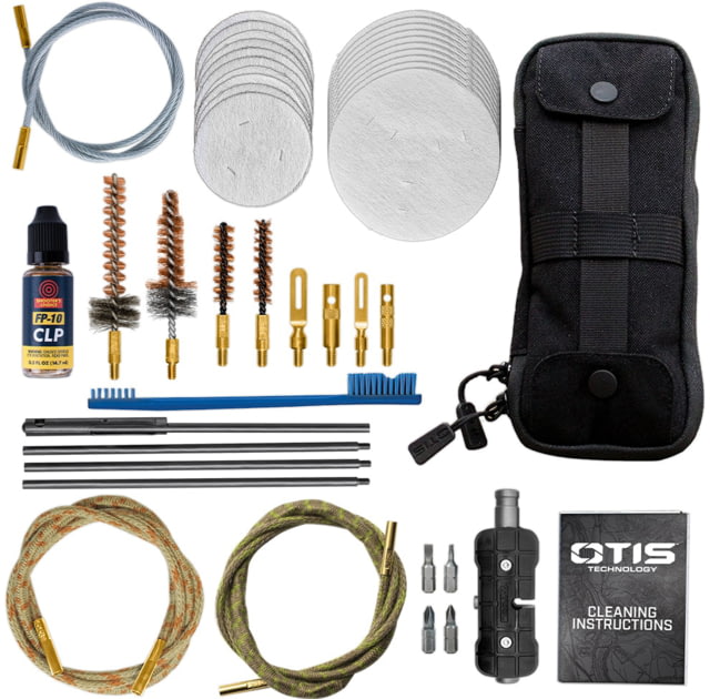 Otis Technology Otis Technology Defender Cleaning Kit Black 5.56mm/7.62mm - $89.03 at Optics Planet