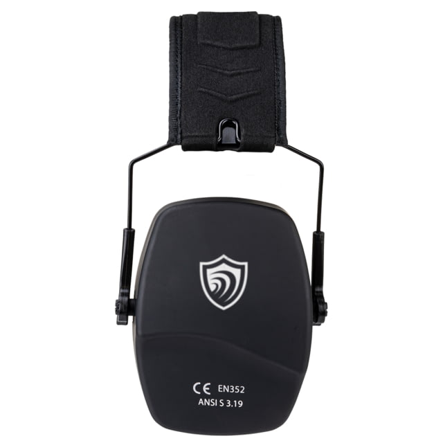 Otis Technology EarShield Ranger Passive Earmuffs 26dB Black 26dB NRR - Otis Technology