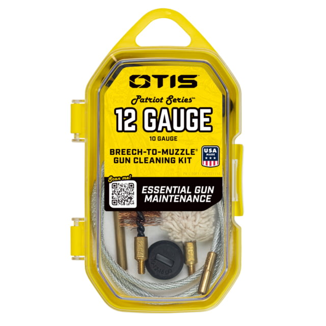 Otis Technology 12 Gauge Patriot Series Shotgun Cleaning Kit Black - Otis Technology