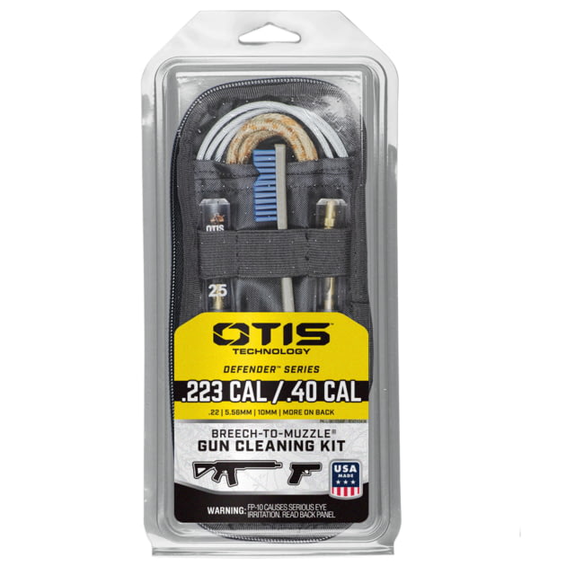 Otis Technology Defender Cleaning Kit Black 5.56mm/.40Cal