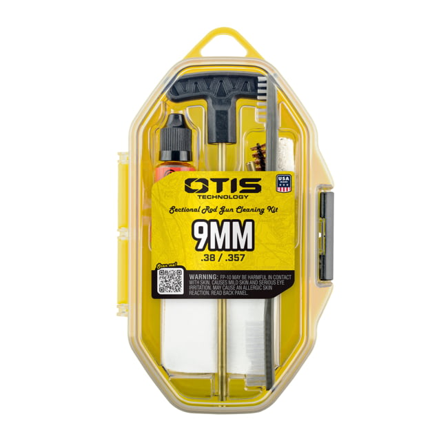 Otis Technology Sectional Rod Pistol Cleaning Kit 28 Pieces 9mm/.38/.357 Calibers
