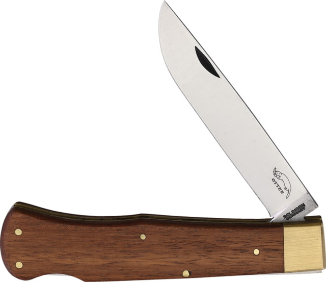 OTTER-Messer Large Lockback Wood - Otter-Messer
