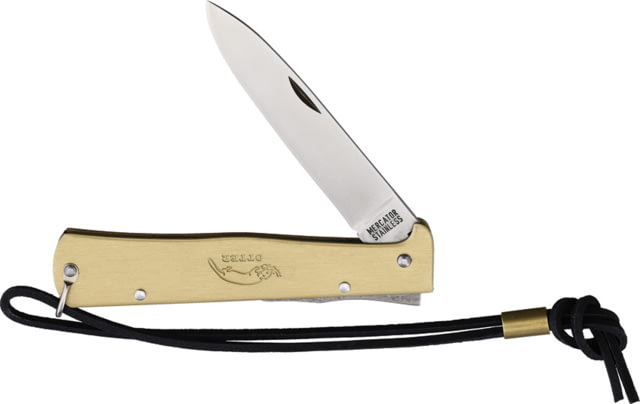 OTTER-Messer Mercator Brass Lockback OTT - Otter-Messer