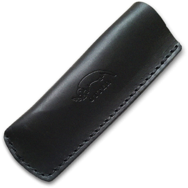 OTTER-Messer Mercator Leather Case Black Will hold folding knives up to 4.75" closed LE 04 SW - Otter-Messer