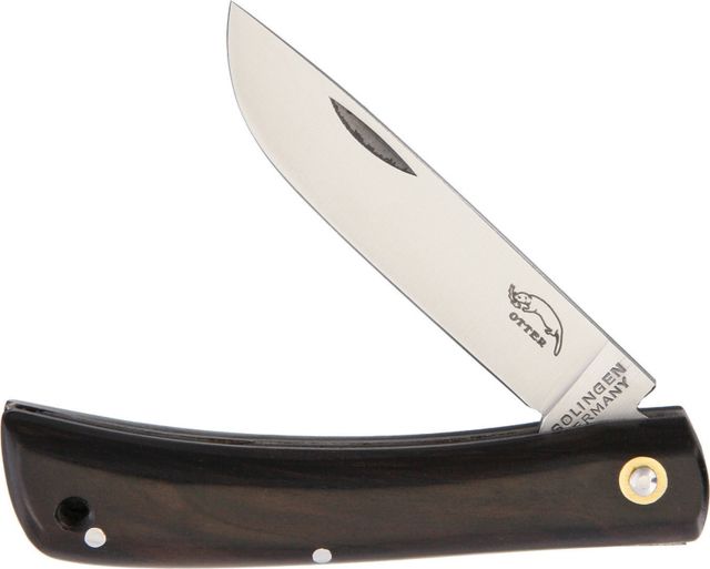 OTTER-Messer Small Hippekniep Folding Knife2.75inCarbon SteelStandard EdgeSatin 140 ML - Otter-Messer