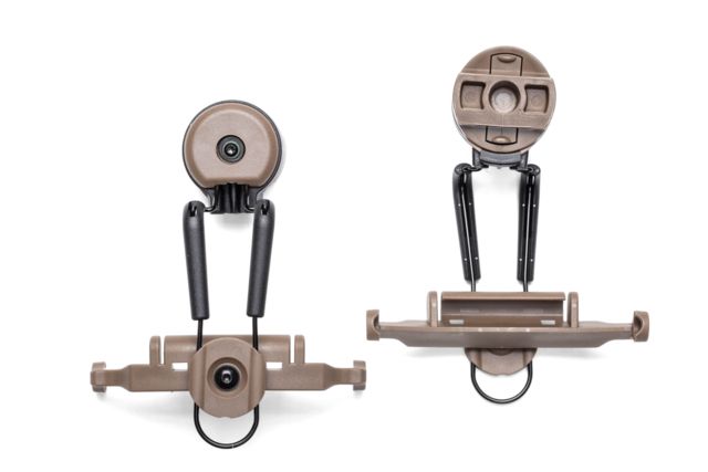 OTTO Engineering NoizeBarrier Helmet Mount NoizeBarrier TAC Ops Core Flat Dark Earth - Otto Engineering