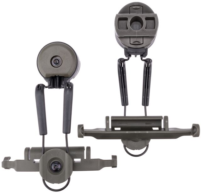 OTTO Engineering NoizeBarrier Helmet Mount NoizeBarrier TAC Ops Core Olive Drab Green - Otto Engineering