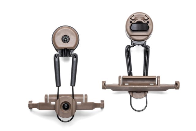 OTTO Engineering NoizeBarrier Helmet Mount NoizeBarrier TAC Team Wendy Flat Dark Earth - Otto Engineering