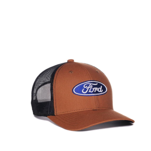 Outdoor Cap Ford Logo Cap Blk Meshback/Brown - Outdoor Cap