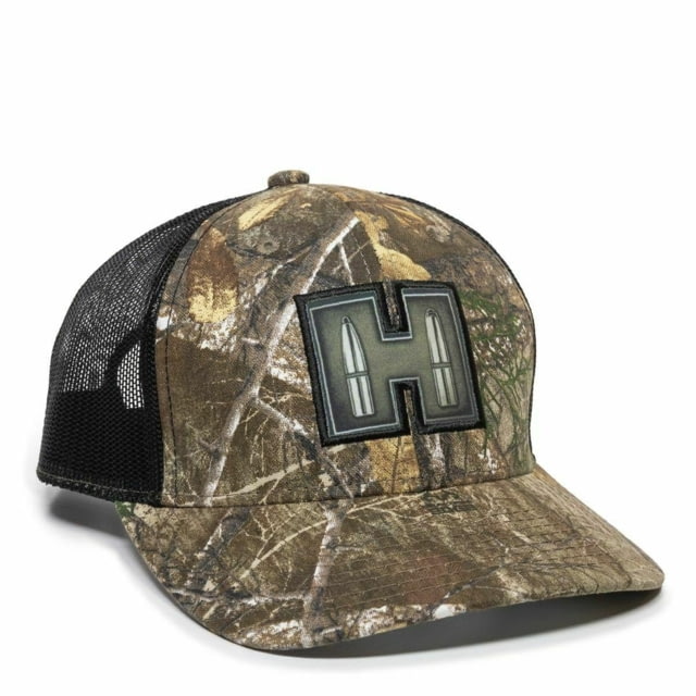 Outdoor Cap Realtree Edge/Black Mesh Back w/Hornady Label