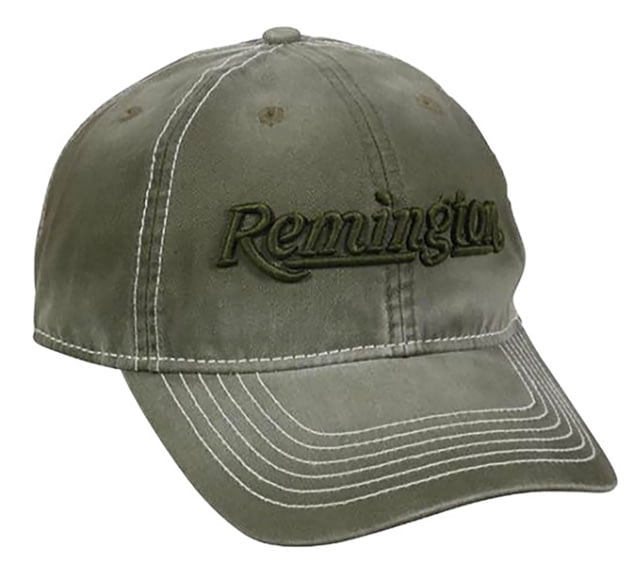 Outdoor Cap Remington Sports Cotton Cap w/Embroidery Logo - Mens One Size Olive