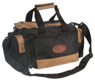 The Outdoor Connection Water Resistant Deluxe Range Bag w/Multiple Pockets Tan/Black