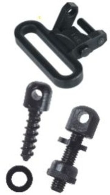 The Outdoor Connection Talon Swivels Set Black 1in - The Outdoor Connection