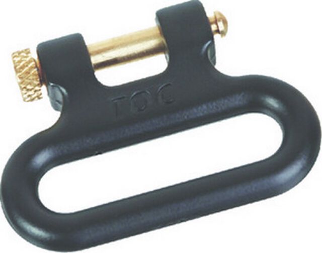 The Outdoor Connection TITAN Q/R Sling Swivels Black 1.25in - The Outdoor Connection