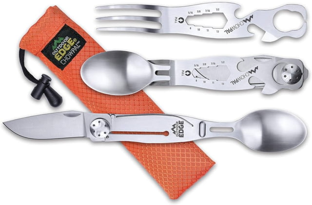 Outdoor Edge Cutlery Chowpal 12 Piece PDQ Display Folding Knife 2.5 in 420J2 Stainless Steel Silver Handle